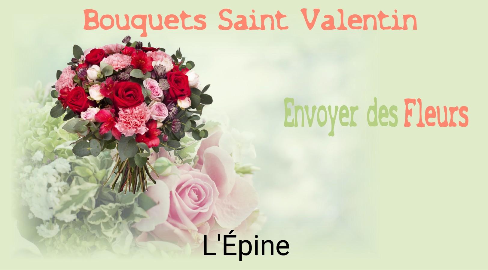 Roses de Saint-Valentin livrées à L'Épine